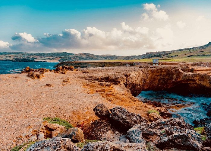 Paisaje del Parque Nacional Arikok en Aruba
