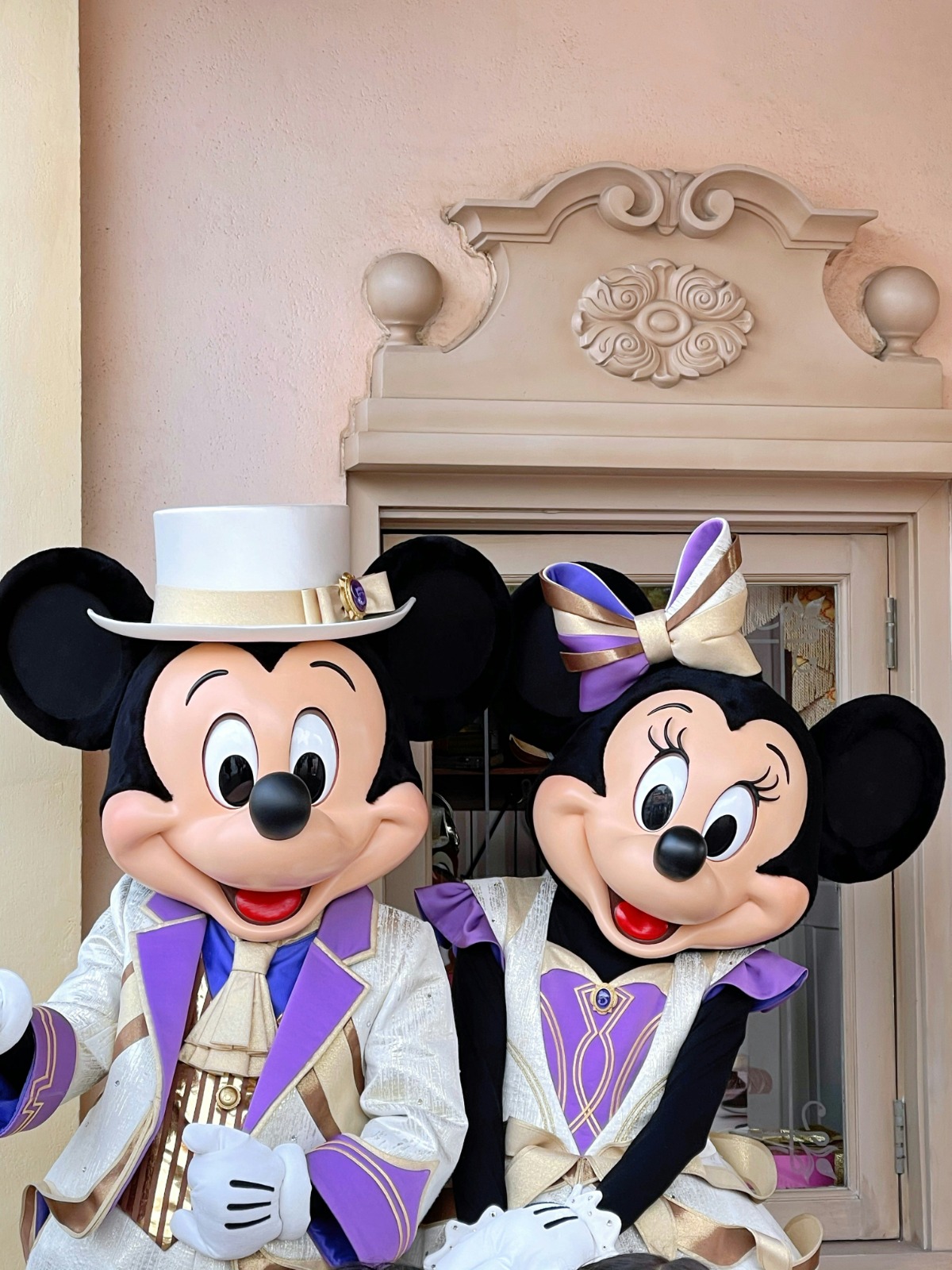 Mickey y Minnie en Disneyland Paris