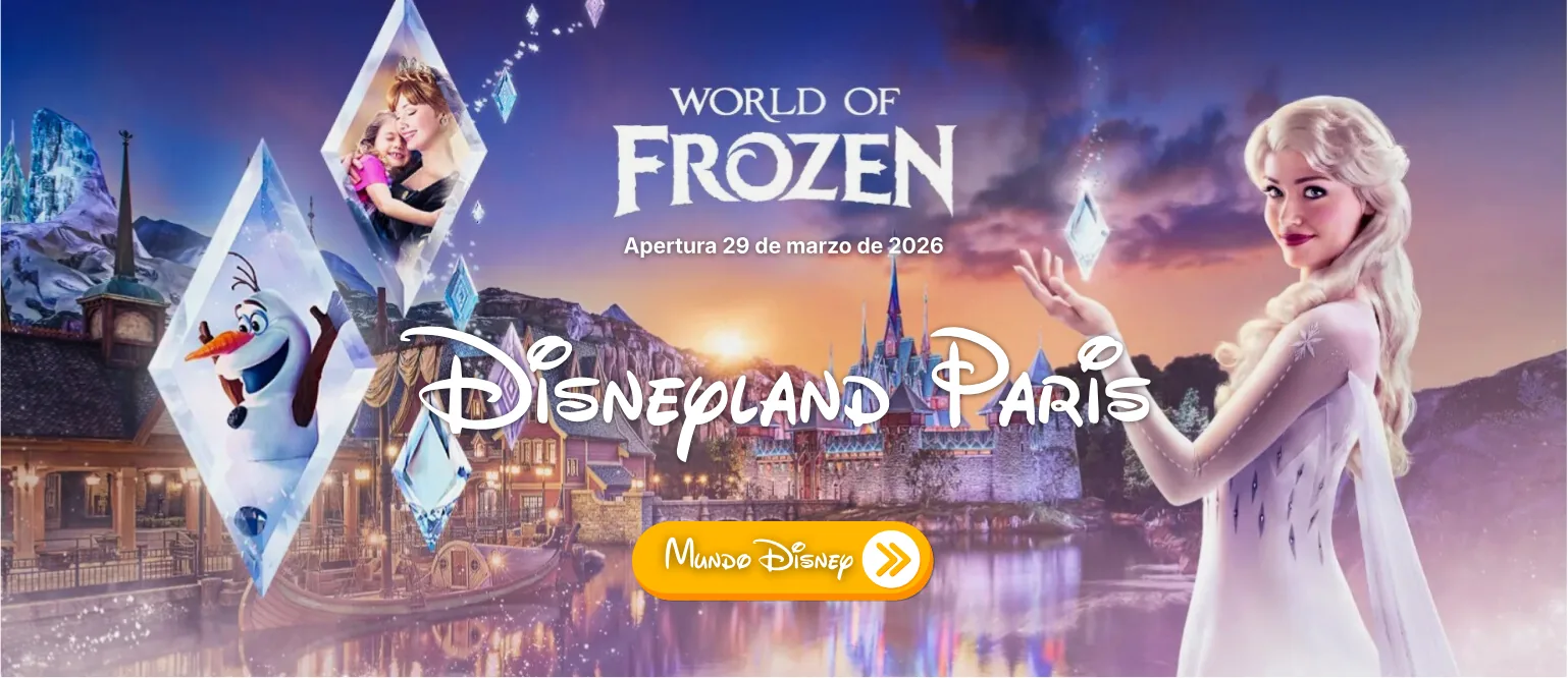 World of Frozen en Disneyland Paris