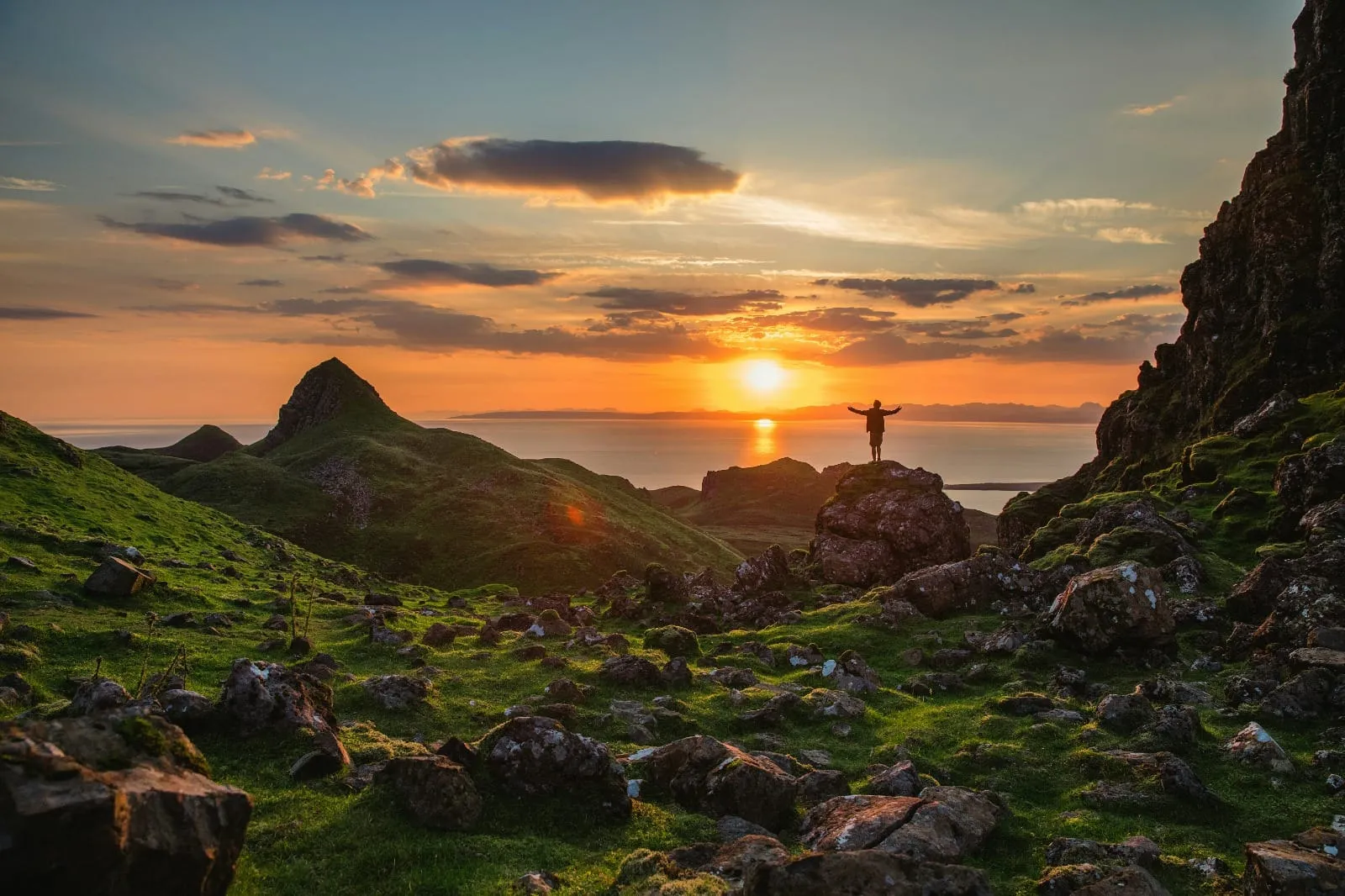 Paisaje de la Isla de Skye