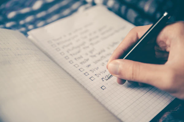 Checklist pre-viaje