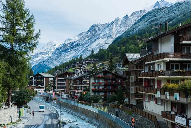 Zermatt con el Matterhorn