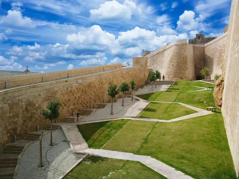 Campo verde maltés en Malta