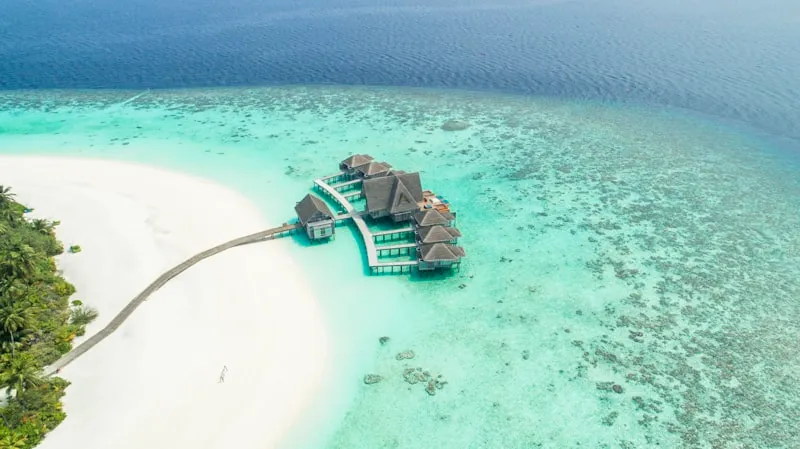 Isla en Maldivas