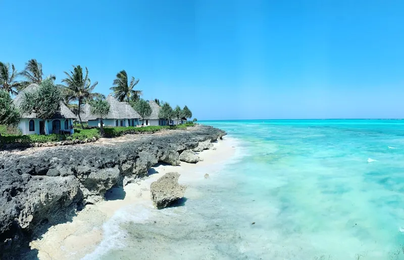 Playa de Zanzíbar en Tanzania