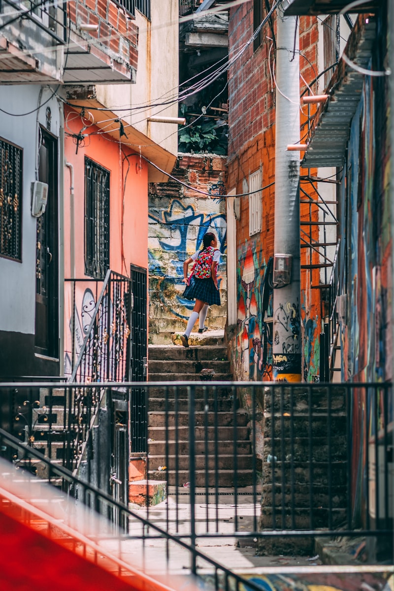 Arte urbano en Medellín en Colombia