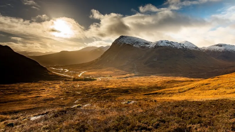 Montañas de las Tierras Altas de Escocia