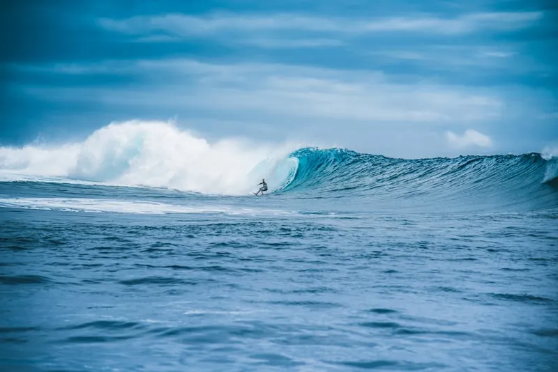 Surf en Tahití