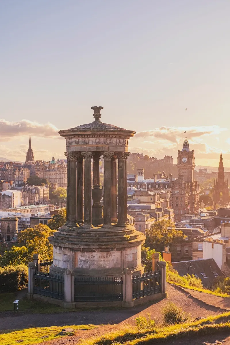 Edimburgo al atardecer
