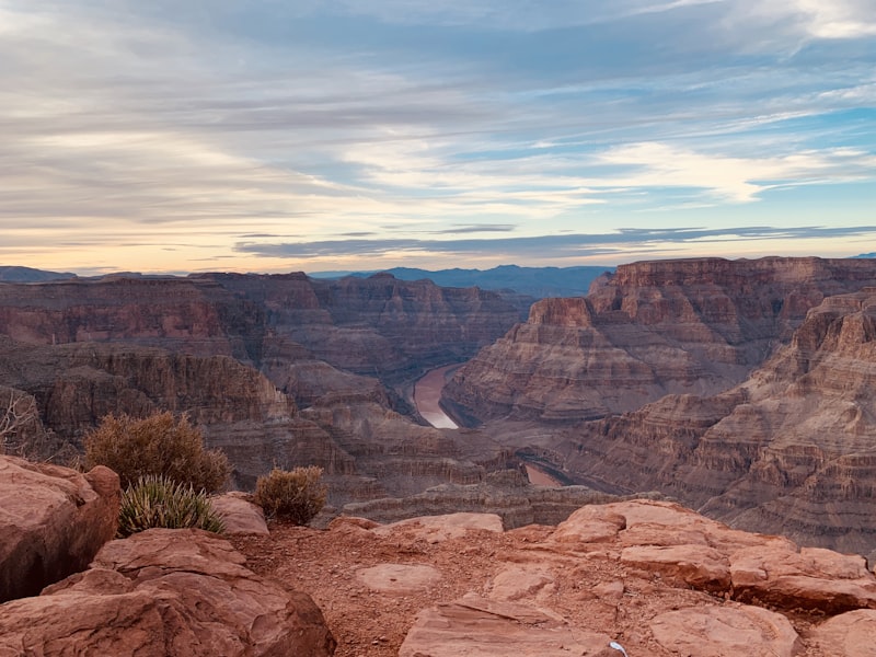 Gran Cañón durante el día en Costa Oeste USA