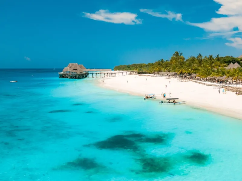 Isla de Zanzíbar en Tanzania