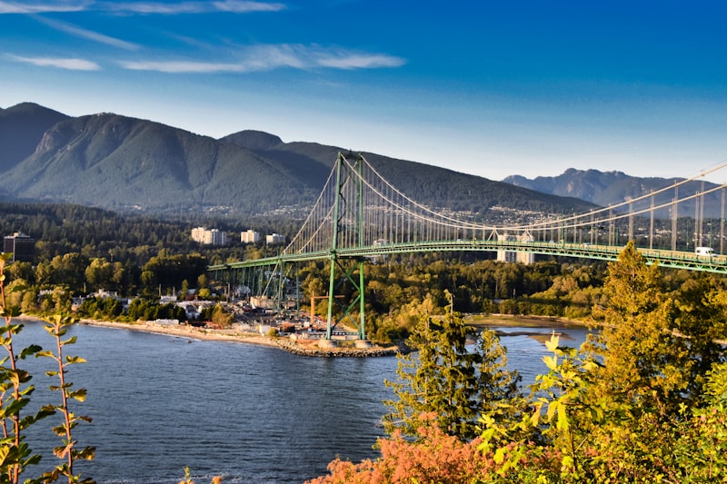 Capilano Suspension Bridge en Vancouver en Canadá