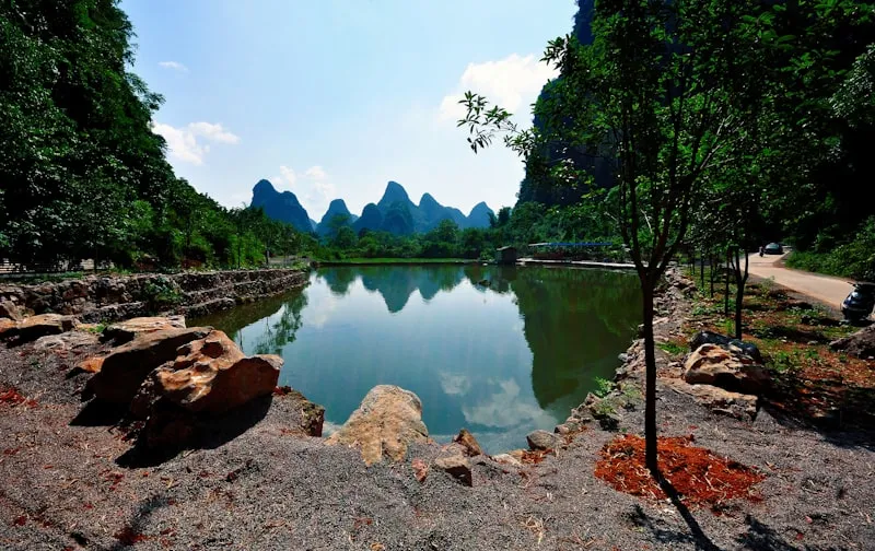 Montañas kársticas de Guilin en China