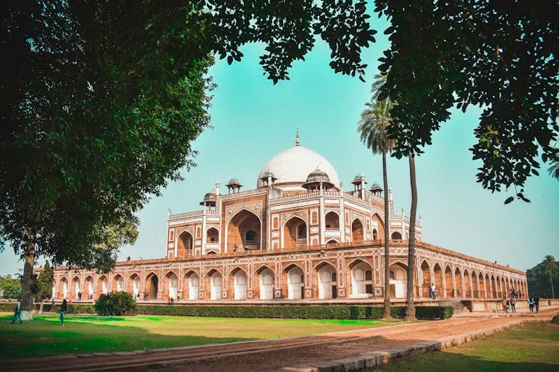 Arquitectura mogol en Delhi en India