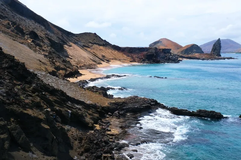Paisaje volcánico de Galápagos