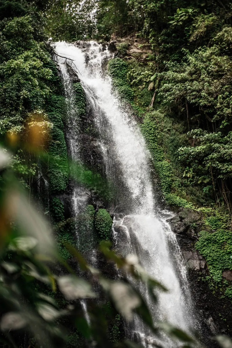 Cascada en Munduk en Bali