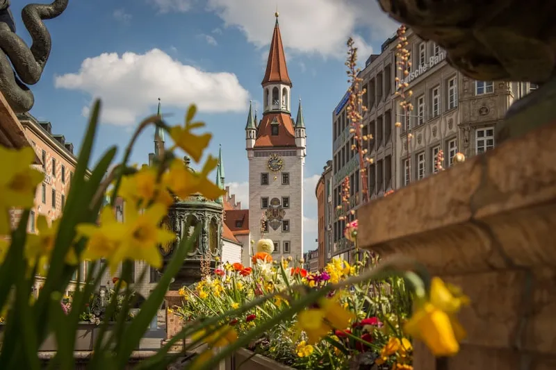 Arquitectura de Múnich en Alemania