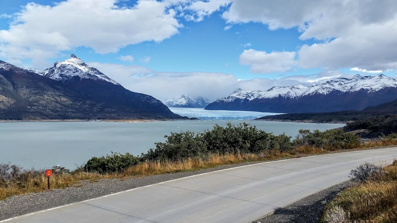 Paisaje patagónico en El Calafate en Argentina