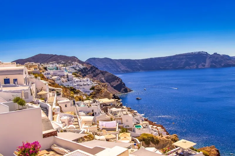 Santorini al atardecer