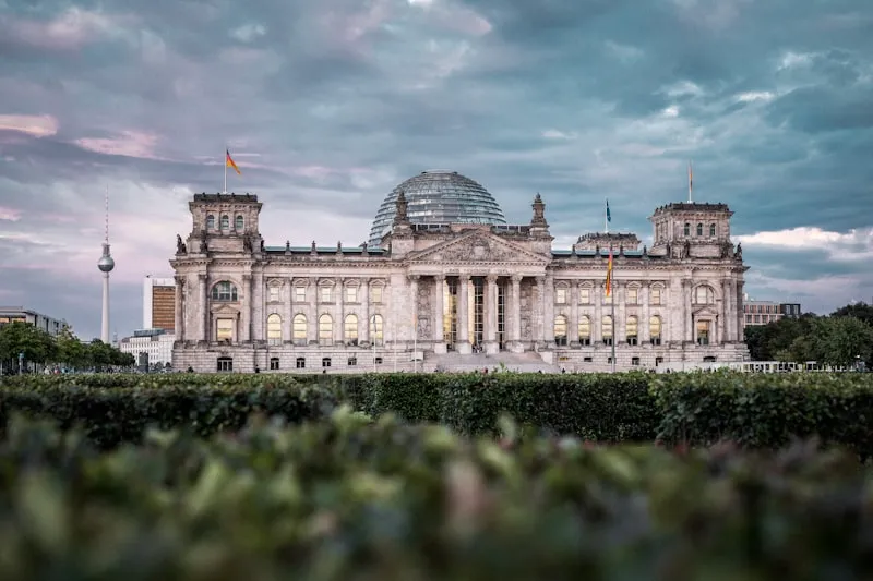 Reichstag de Berlín en Alemania