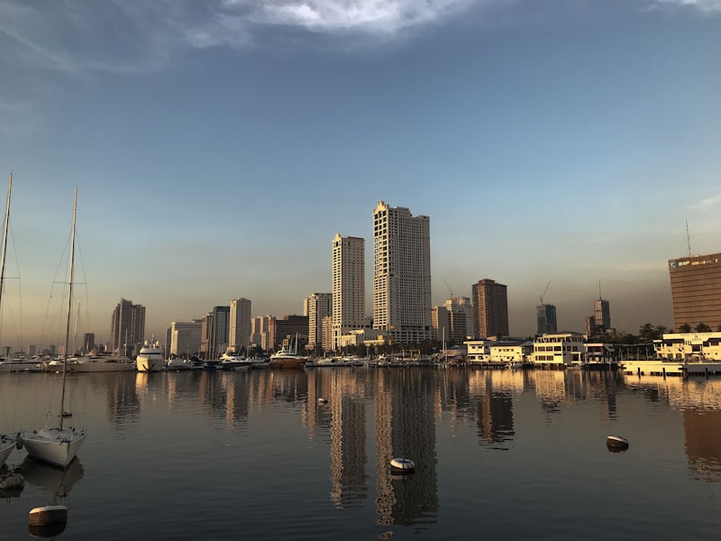Skyline de Manila en Filipinas