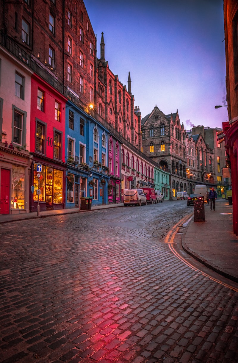 Calle Victoria de Edimburgo