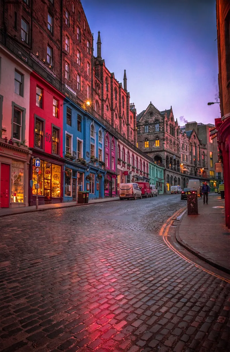 Calle Victoria de Edimburgo
