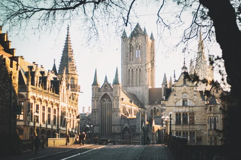 Gante - Arquitectura medieval en Bélgica