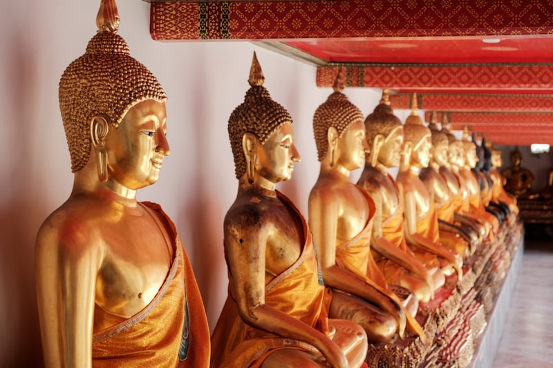 Buda dorado en Bangkok