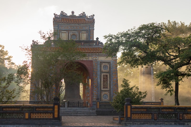 Arco imperial en Hue en Vietnam