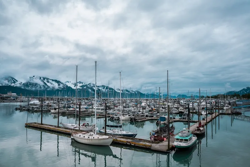 Puerto de Seward en Alaska