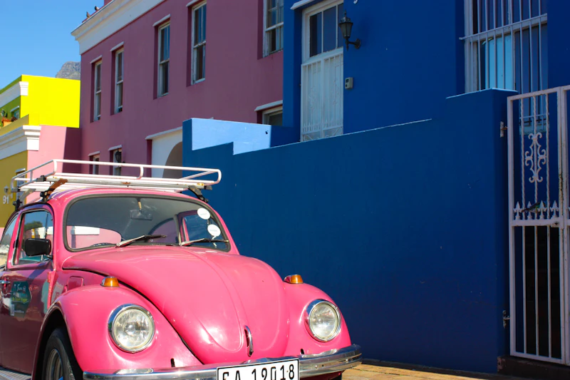 Barrio Bo-Kaap en Ciudad del Cabo