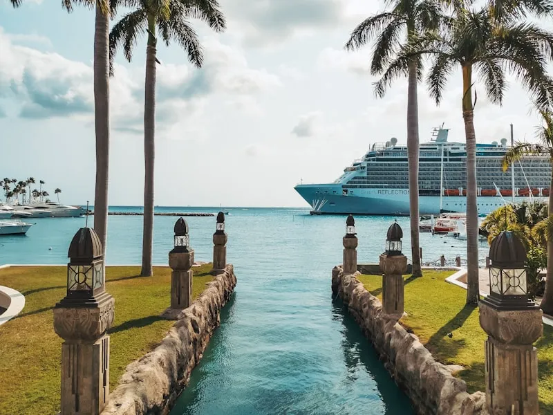 Crucero en Oranjestad en Aruba