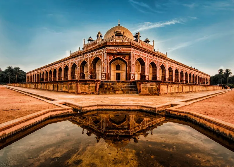 Tumba de Humayun, Delhi en India