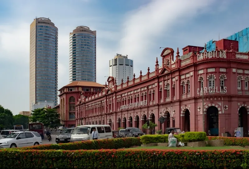 Edificio colonial de Colombo en Sri Lanka