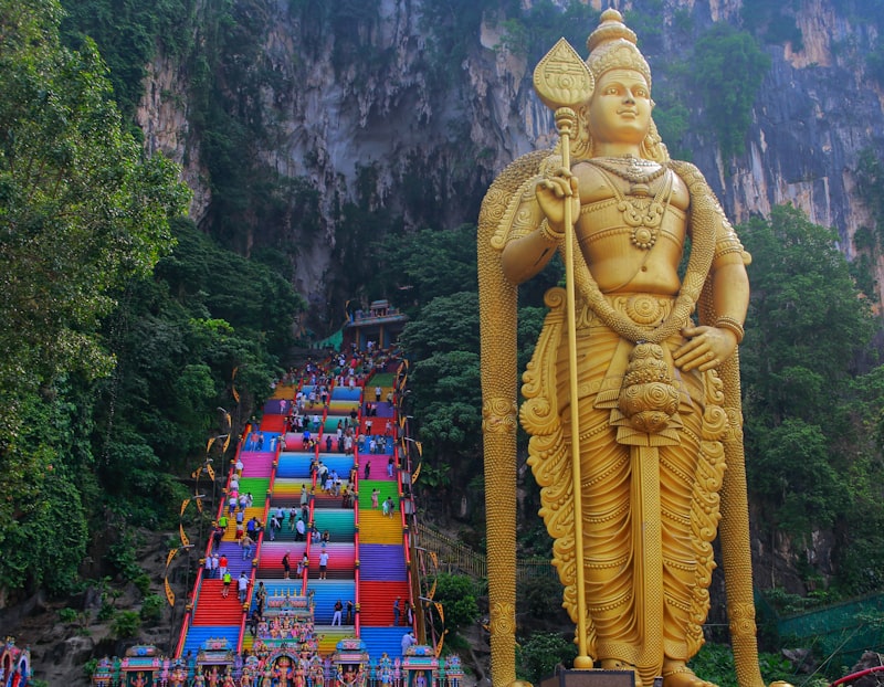 Batu Caves en Malasia