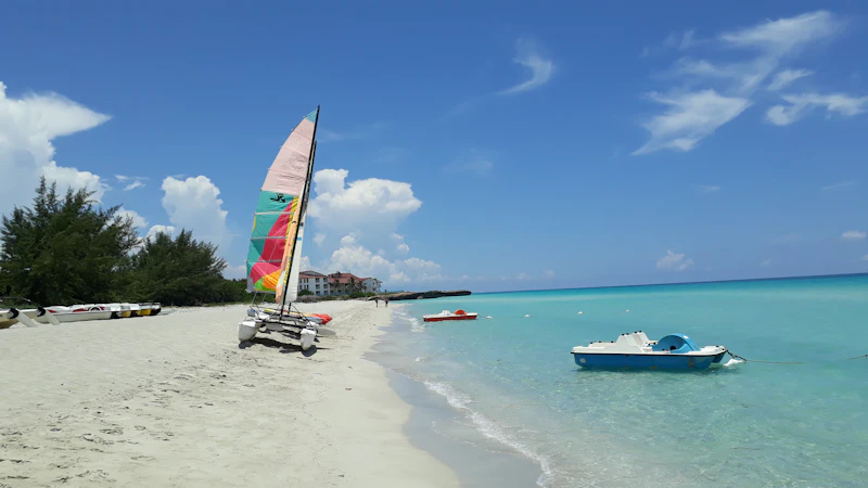 Playa de Varadero en Cuba