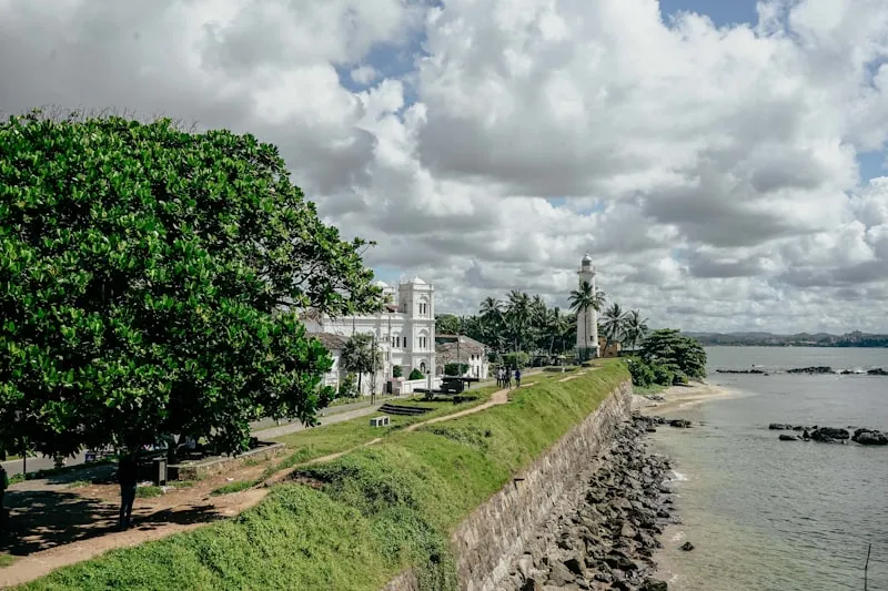 Costa verde de Sri Lanka
