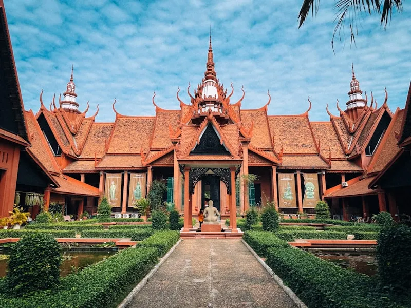 Arquitectura colonial de Phnom Penh en Camboya