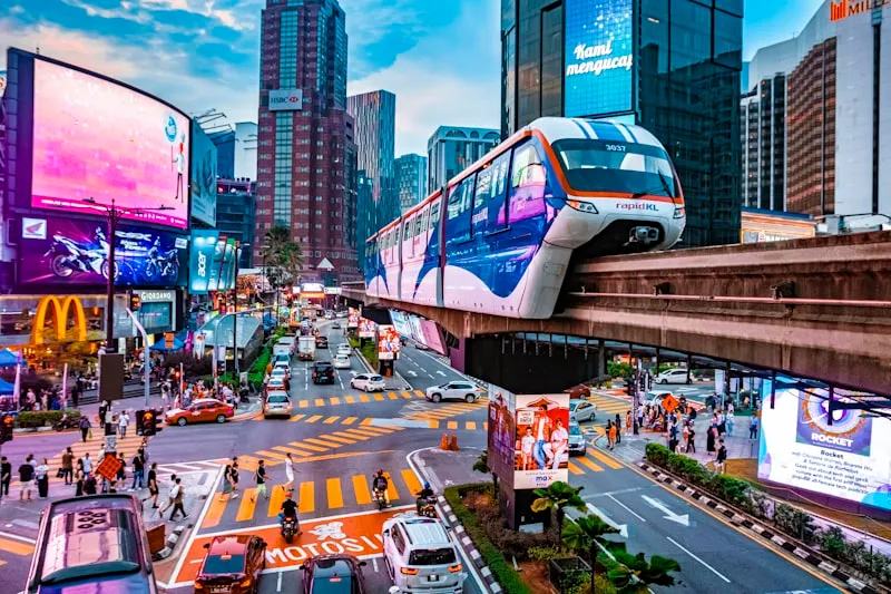 Calles de Kuala Lumpur