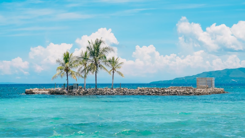 Isla en Bohol en Filipinas
