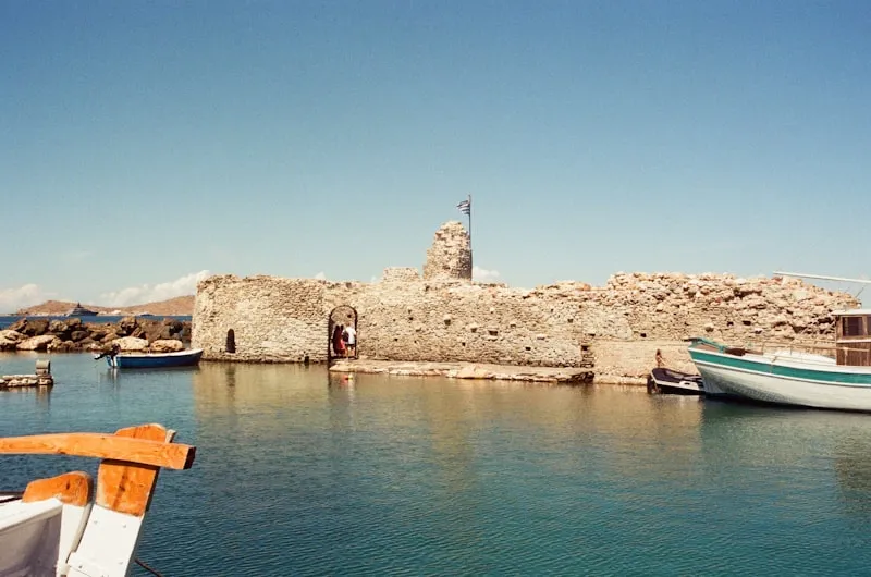 Puerto de Paros en Grecia