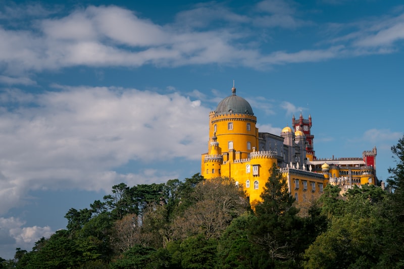 Palacio da Pena en Sintra en Portugal