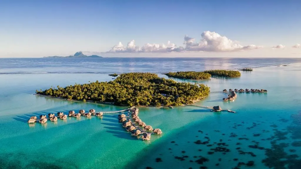 Laguna de Taha'a en Polinesia Francesa
